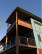 Thumbnail of outside side profile of Pole Home featuring the tallest pole at 13m
