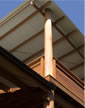Thumbnail of outside upper deck showing Main pole and the beautiful structural hardwood and decking surrounding it