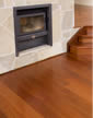 Thumbnail of Premium Grade Forest Red Overlay Floor featuring a fireplace