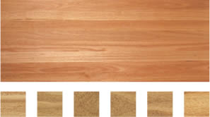 Select grade sample of Blackbutt flooring