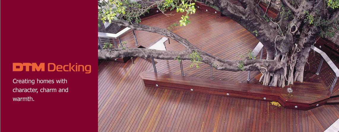 Overhead photo of decking timber used for a large outdoor uncovered entertainment area
